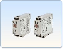 Bộ hẹn giờ analog Omron H3DE - Loại tép tiêu chuẩn EU