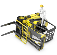 OPTION 2: Giới hạn tốc độ xe nâng