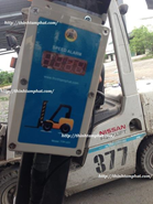 Lắp đặt bộ cảnh báo tốc độ xe nâng cho Cargill Việt Nam tại Long An