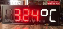 Bảng led điện tử theo dõi nhiệt độ bằng led 7 thanh 12 inch 0-10V 4-20a