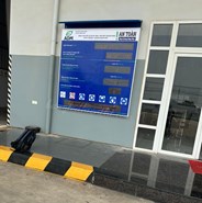 Bảng theo dõi chỉ số an toàn lao động bằng led ma trận P5.