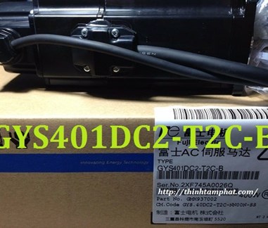 Servo motor Fuji electric GYS401DC2-T2C-B - Thịnh Tâm Phát