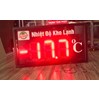 Bảng led theo dõi nhiệt độ kho lạnh 10 inches