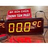 Hiển thị nhiệt độ và đơn vị bằng led 7 đoạn