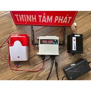 Thiết bị báo mất điện tự sạc pin khi hết pin