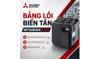 Bảng lỗi biến tần Mitsubishi D700